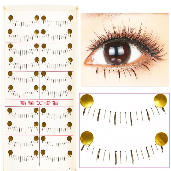 false eyelashes yokpn 10 pairs black short lower lashes natural realistic pure handmade transparent stems makeup
false eyelashes yokpn 10 pairs black short lower lashes natural realistic pure handmade transparent stems makeup