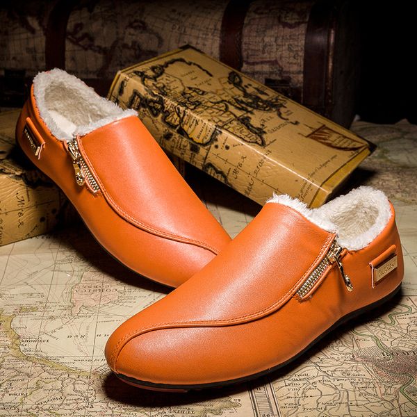 dwayne 39-46 autumn and winter boots men's plus velvet men's shoes zipper warm cotton shoes casual leather men, Black
dwayne 39-46 autumn and winter boots men's plus velvet men's shoes zipper warm cotton shoes casual leather men, Black