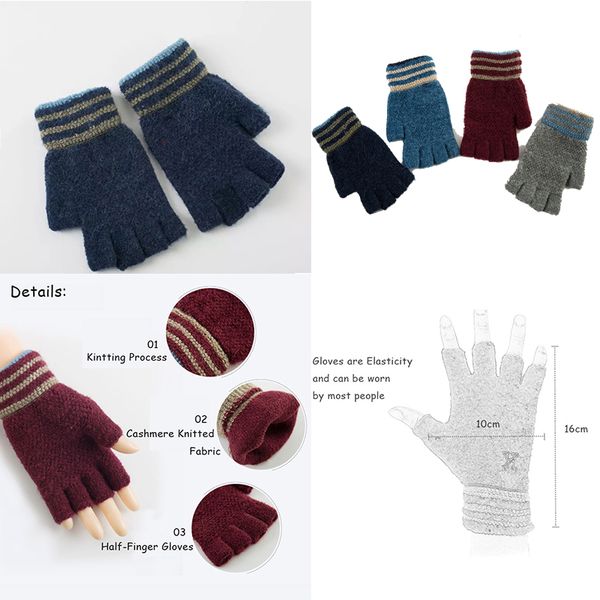 five fingers gloves women half finger stylish girls mittens winter warm thick female ladies faux woolen crochet knitted handschoenen, Blue;gray
five fingers gloves women half finger stylish girls mittens winter warm thick female ladies faux woolen crochet knitted handschoenen, Blue;gray