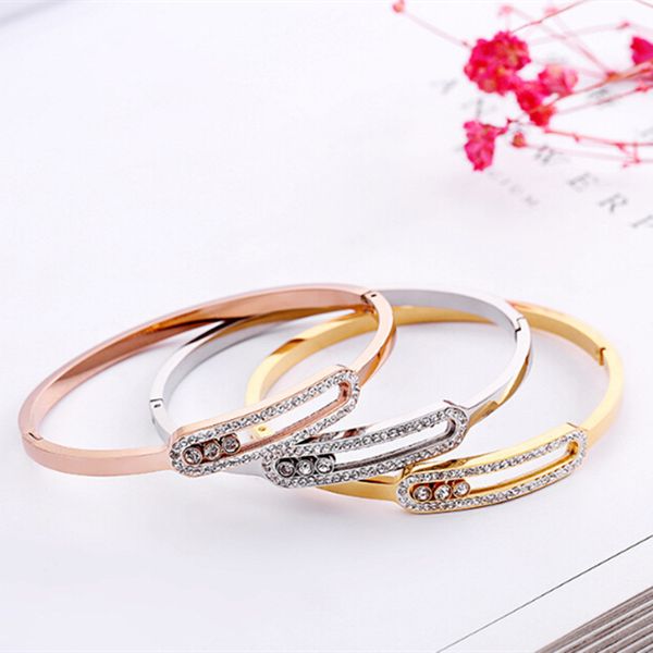 bangle 2021 deluxe 316l stainless steel hollow out crystal with 3pcs slidable stone 10pcs/lot, Black
bangle 2021 deluxe 316l stainless steel hollow out crystal with 3pcs slidable stone 10pcs/lot, Black