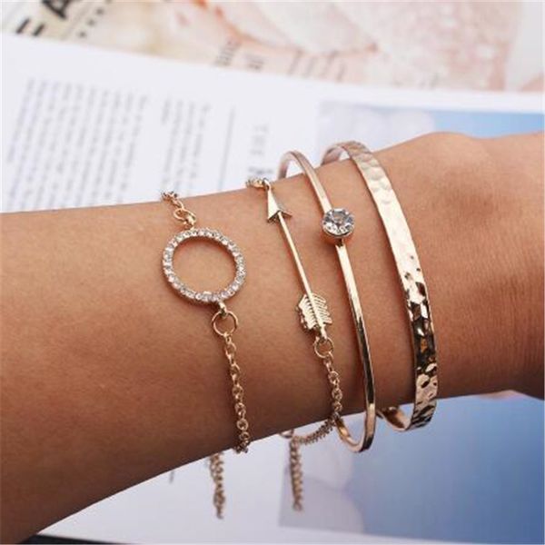 multilayer arrow adjustable open bracelet accessories charming rhinestone women's bracelets fashion ladies party jewelry gifts, Golden;silver
multilayer arrow adjustable open bracelet accessories charming rhinestone women's bracelets fashion ladies party jewelry gifts, Golden;silver