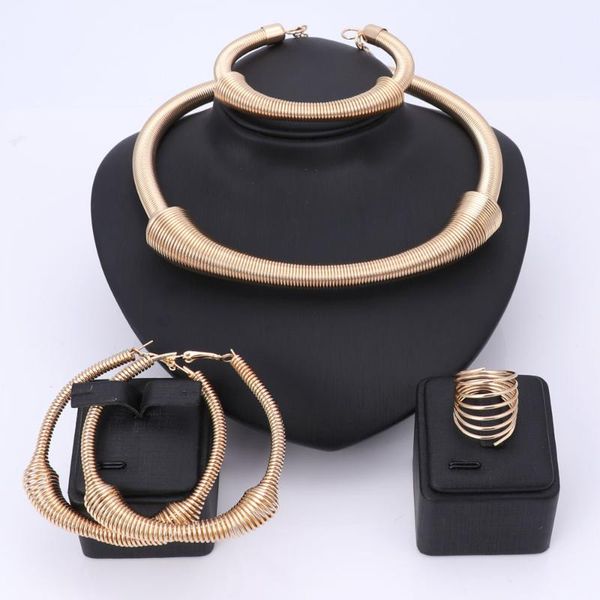 handmade dubai gold color jewelry sets over gild fashion big nigerian wedding bridal bijoux african costume jewelry sets, Silver
handmade dubai gold color jewelry sets over gild fashion big nigerian wedding bridal bijoux african costume jewelry sets, Silver