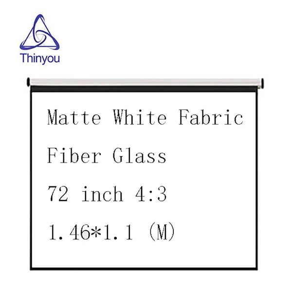 projection screens thinyou matte white fabric fiber glass curtain 72 inch 4:3 pull down led dlp beamer projector screen for school office
projection screens thinyou matte white fabric fiber glass curtain 72 inch 4:3 pull down led dlp beamer projector screen for school office
