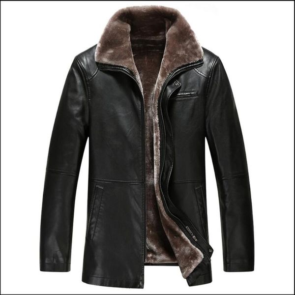 m-3xl autumn and winter leather clothing 2020 men one piece fur coat thickening leather jacket faux fur men coat, Black
m-3xl autumn and winter leather clothing 2020 men one piece fur coat thickening leather jacket faux fur men coat, Black