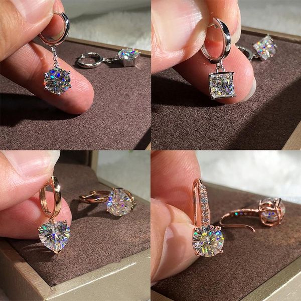fashionable sparkly crystal drop earrings for women rose white gold color +cz daily party fashion jewelry kae073, Silver
fashionable sparkly crystal drop earrings for women rose white gold color +cz daily party fashion jewelry kae073, Silver