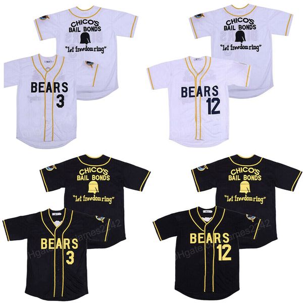 wholesale retro bad news bears chico's bail bonds kelly leak #3 tanner boyle #12 stitched white black size s-3xl quality, Blue;black
wholesale retro bad news bears chico's bail bonds kelly leak #3 tanner boyle #12 stitched white black size s-3xl quality, Blue;black