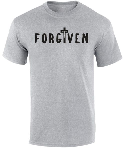 fashion men t shirt forgiven god command jesus christ christian church faith grace men's t-shirt summer t-shirt
fashion men t shirt forgiven god command jesus christ christian church faith grace men's t-shirt summer t-shirt