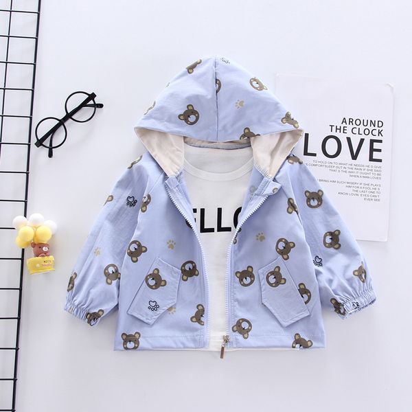 children short jacket cardigan autumn new style korean-style boy's versatile cartoon bear hooded long-sleeved coat wholesale, Blue;gray
children short jacket cardigan autumn new style korean-style boy's versatile cartoon bear hooded long-sleeved coat wholesale, Blue;gray