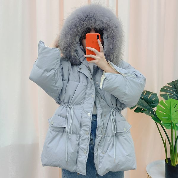women oversize down jackets thick warm casual with fur hooded winter white duck down coats snow parka woman, Black
women oversize down jackets thick warm casual with fur hooded winter white duck down coats snow parka woman, Black