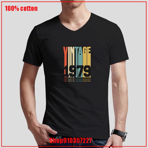 vintage 1979 40th birthday v-neck simple soft cotton summer casual 2020 fashion homme t shirt magic
vintage 1979 40th birthday v-neck simple soft cotton summer casual 2020 fashion homme t shirt magic
