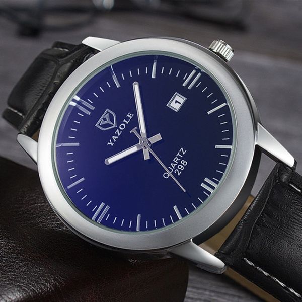 new mens watches yazole watch leather band quartz watch men sports watches relogio masculino esportivo, Slivery;brown
new mens watches yazole watch leather band quartz watch men sports watches relogio masculino esportivo, Slivery;brown