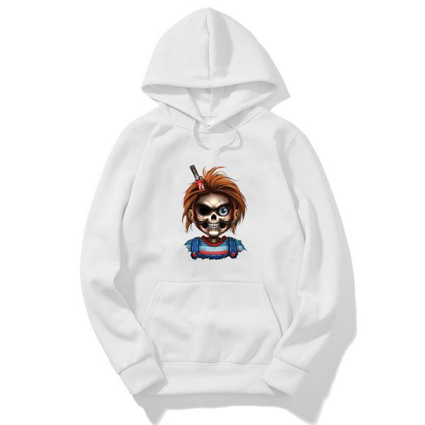 kids sweatshirt horror movie child of play character chucky printed fashion baby boys girl hoodies joker clown hooded streetwear, Black
kids sweatshirt horror movie child of play character chucky printed fashion baby boys girl hoodies joker clown hooded streetwear, Black