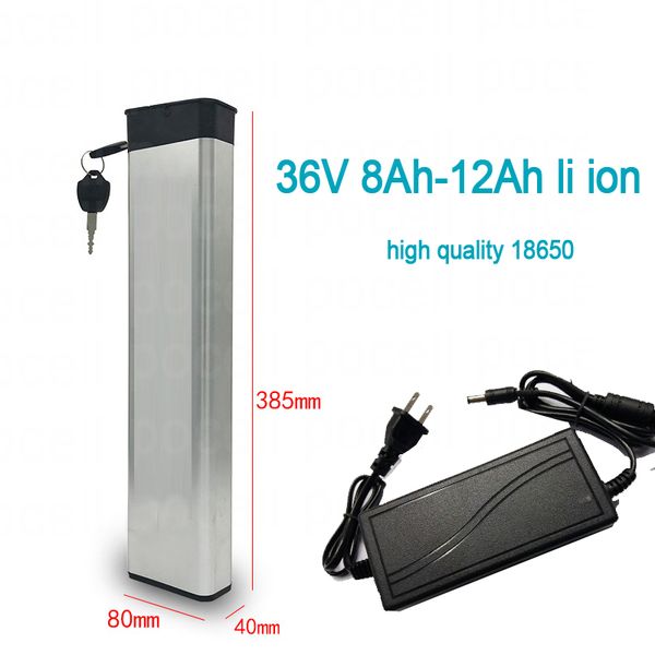 36v 8.8ah li ion battery 36v 8ah 10ah 12ah lithium bms 18650 10s for 500w e bike sccoter foldable bicycle + 2a charger
36v 8.8ah li ion battery 36v 8ah 10ah 12ah lithium bms 18650 10s for 500w e bike sccoter foldable bicycle + 2a charger