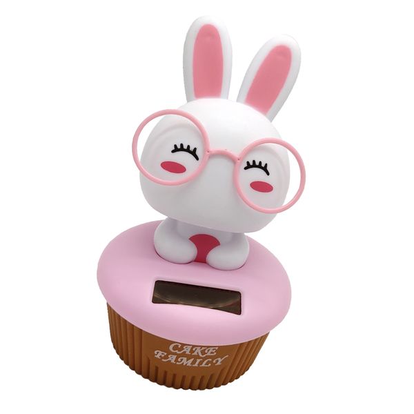 cartoon solar powered rabbit figurine - dancing swing figure model kids educational toy car desk & festival decor pink
cartoon solar powered rabbit figurine - dancing swing figure model kids educational toy car desk & festival decor pink