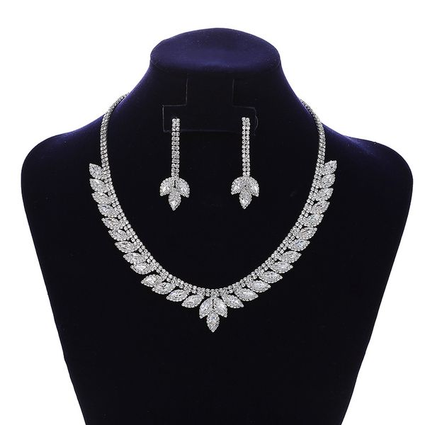 jewelry sets hadiyana gorgeous romantic women wrdding engagement 2pcs necklace and earrings sets bn5534 conjunto de joyas, Silver
jewelry sets hadiyana gorgeous romantic women wrdding engagement 2pcs necklace and earrings sets bn5534 conjunto de joyas, Silver