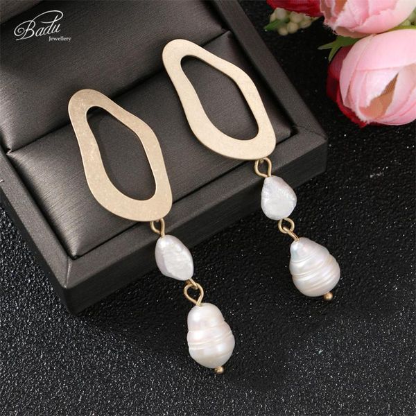 dangle & chandelier badu big vintage frosted gold earring women irregular freshwater pearl long drop earrings 2021 fashion jewelry wholesale, Silver
dangle & chandelier badu big vintage frosted gold earring women irregular freshwater pearl long drop earrings 2021 fashion jewelry wholesale, Silver
