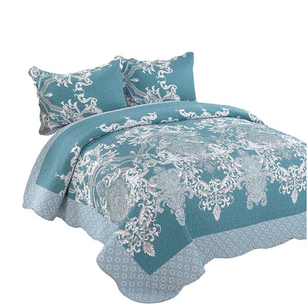 bedding sets 3pcs turquoise floral patchwork quilt full/ size european style winter 100%cotton bed cover/bedspread an
bedding sets 3pcs turquoise floral patchwork quilt full/ size european style winter 100%cotton bed cover/bedspread an
