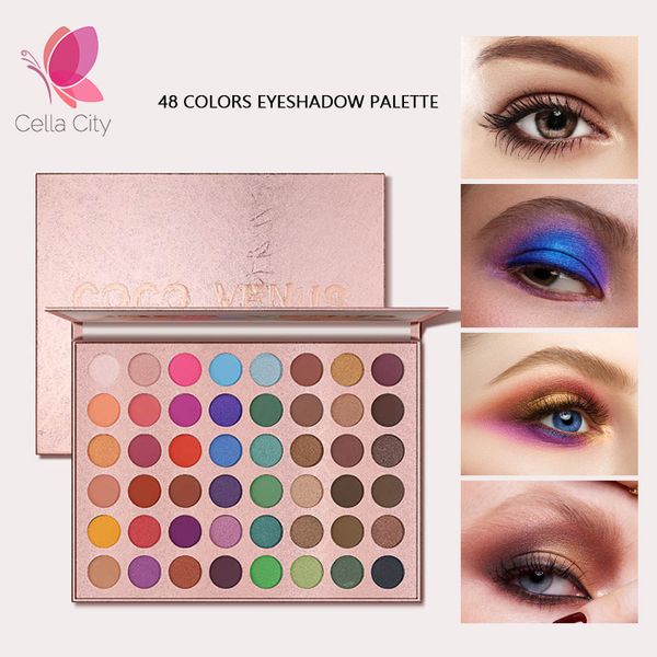eye shadow cellacity 48 color eyeshadow glitter palette shimmer matte pigmented powder pallete eyes makeup
eye shadow cellacity 48 color eyeshadow glitter palette shimmer matte pigmented powder pallete eyes makeup