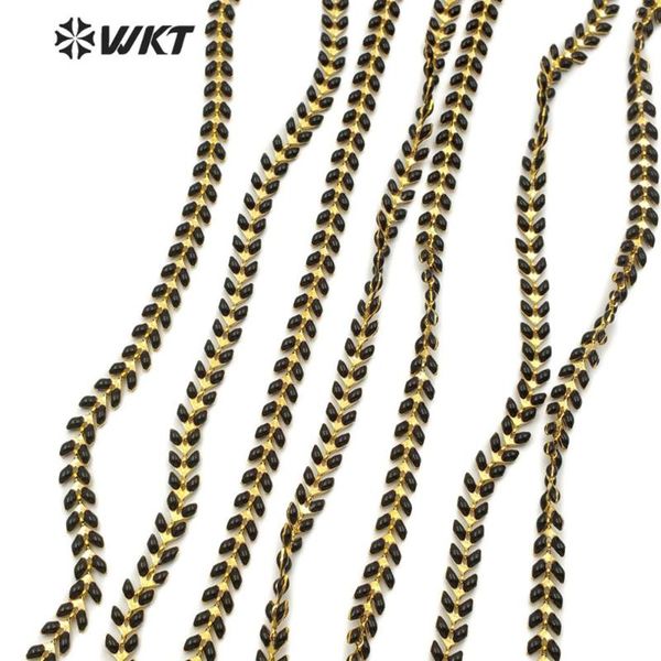 chains wt-rbc113 natural resin brass "v" chain black color 6mm beads rosary 10 meters for jewelry making, Silver
chains wt-rbc113 natural resin brass "v" chain black color 6mm beads rosary 10 meters for jewelry making, Silver