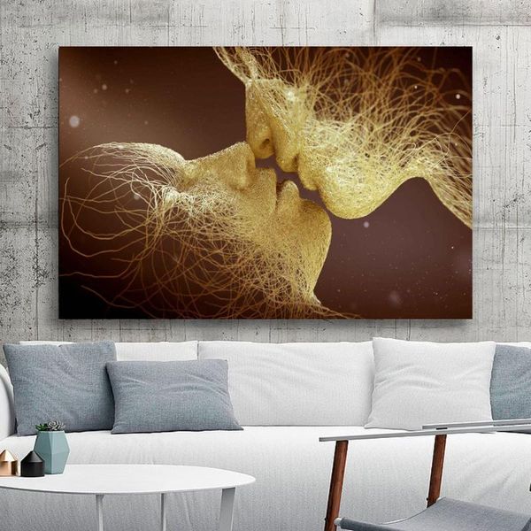 grey love kiss canvas painting abstract couple prints and posters golden pictures home bedroom living room decoration wall art
grey love kiss canvas painting abstract couple prints and posters golden pictures home bedroom living room decoration wall art
