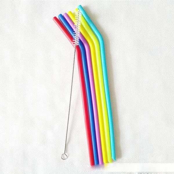 colorful 25cm silicone bent straws for bar home drinking straws food grade silicone drinking straws reusable eco-friendly drinking tools
colorful 25cm silicone bent straws for bar home drinking straws food grade silicone drinking straws reusable eco-friendly drinking tools