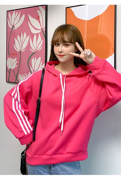 autumn and winter chic fashion brand hooded coat for women korean style coat sweatersweater sweater loose bf students lazy trendy ins thick, Black
autumn and winter chic fashion brand hooded coat for women korean style coat sweatersweater sweater loose bf students lazy trendy ins thick, Black