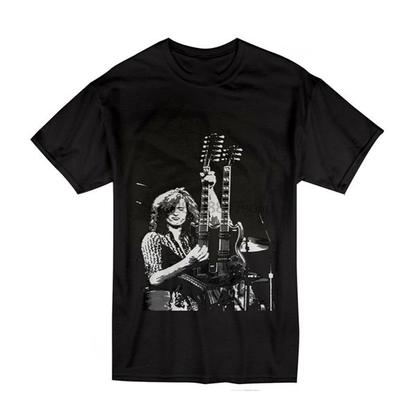 урожай jimmy page t-shirt размер s-2xl черный цвет новый мужской смешной tops футболочку
урожай jimmy page t-shirt размер s-2xl черный цвет новый мужской смешной tops футболочку