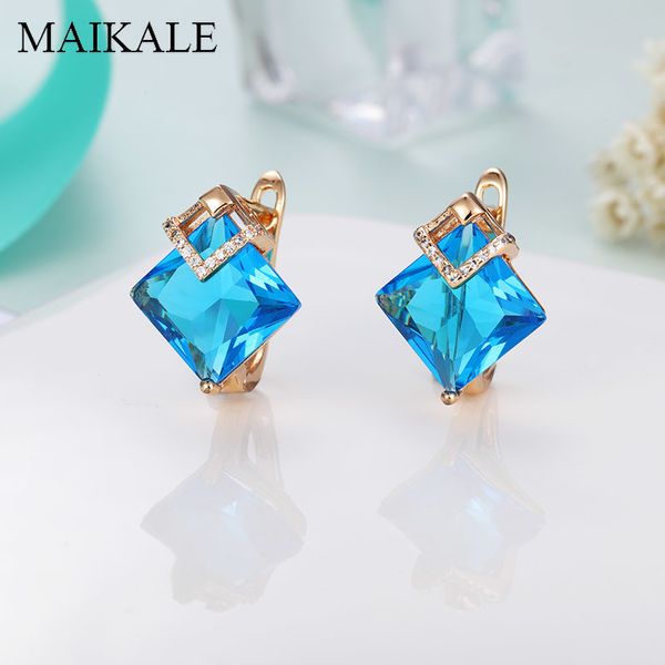 maikale classic big square zircon earrings gold silver color plated gem stone geometric stud earrings for women fashion jewelry, Golden;silver
maikale classic big square zircon earrings gold silver color plated gem stone geometric stud earrings for women fashion jewelry, Golden;silver