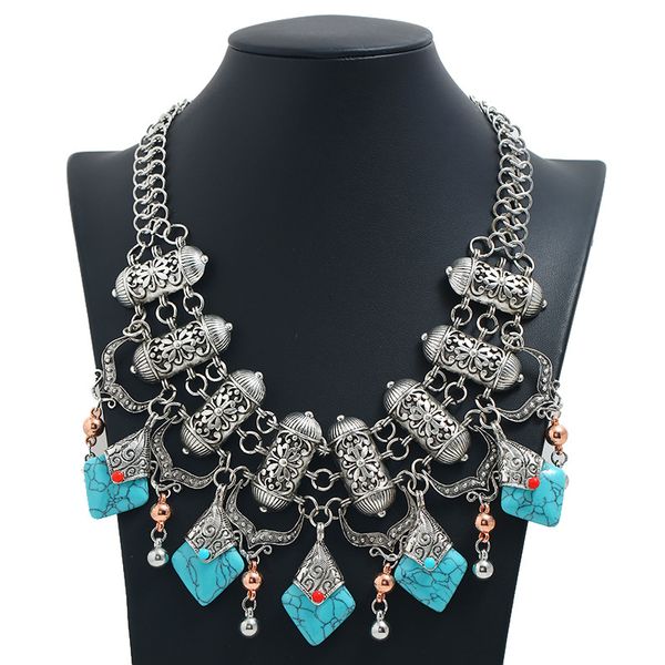 lzhlq bohemia ethnic tassel big chunky collar choker necklace maxi 2020 vintage women necklaces pendants collier female jewelry, Silver
lzhlq bohemia ethnic tassel big chunky collar choker necklace maxi 2020 vintage women necklaces pendants collier female jewelry, Silver