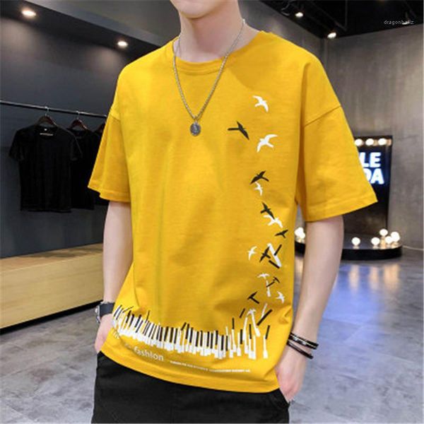 clothing round neck casual men tshirt designer summer loose printing ice silk half sleeve fashion new slim skinny t-shirt male tee, White;black
clothing round neck casual men tshirt designer summer loose printing ice silk half sleeve fashion new slim skinny t-shirt male tee, White;black