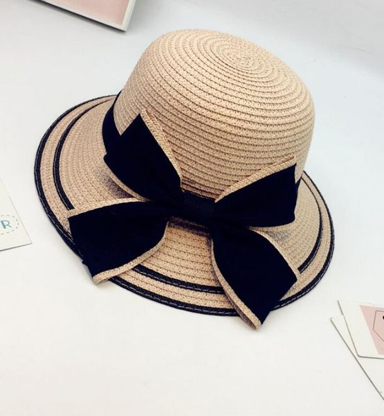simple summer parent-child beach hat female casual lady women brim bowknot straw cap girls sun hat, Blue;gray
simple summer parent-child beach hat female casual lady women brim bowknot straw cap girls sun hat, Blue;gray