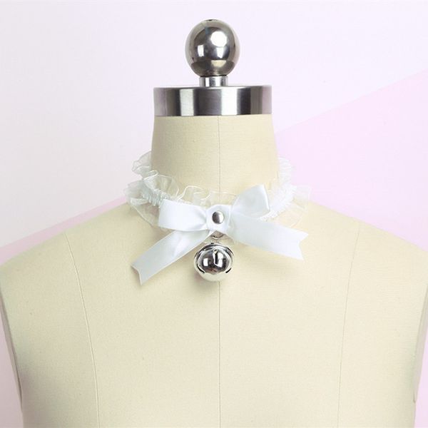 chokers fashion women gothic simple lace collar bell pendant bow knot choker necklace neck solid dress girls party gift jewelry, Golden;silver
chokers fashion women gothic simple lace collar bell pendant bow knot choker necklace neck solid dress girls party gift jewelry, Golden;silver