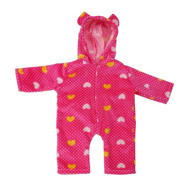 18inch american doll casual clothing - rose red hooded pullover jumpsuit rompers nightgown for our generation doll dress-up
18inch american doll casual clothing - rose red hooded pullover jumpsuit rompers nightgown for our generation doll dress-up