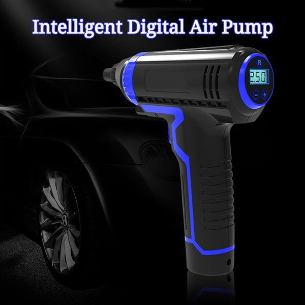 handheld air pump intelligent digital charging wireless car air pump tire inflator electric led smart car compressor
handheld air pump intelligent digital charging wireless car air pump tire inflator electric led smart car compressor