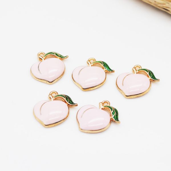 charms 20pcs/pack fruit peach enamel charm 16*17mm zinc alloy earrings diy metal oil drop pendant jewelry handmade, Bronze;silver
charms 20pcs/pack fruit peach enamel charm 16*17mm zinc alloy earrings diy metal oil drop pendant jewelry handmade, Bronze;silver
