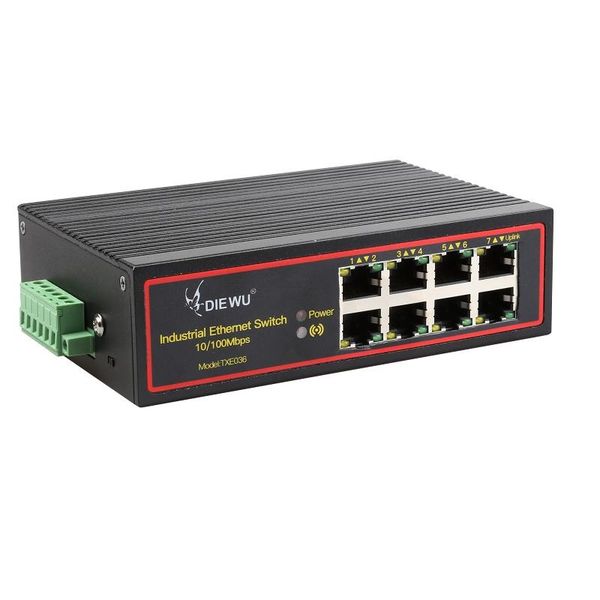 8 ports 10/100m industrial ethernet enhance switch 8 port rj45 vlan signal increased to 250m
8 ports 10/100m industrial ethernet enhance switch 8 port rj45 vlan signal increased to 250m
