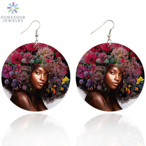 dangle & chandelier somesoor both sides painting black women afro art wooden drop earrings african natural hair wood jewelry for girl gifts, Silver
dangle & chandelier somesoor both sides painting black women afro art wooden drop earrings african natural hair wood jewelry for girl gifts, Silver