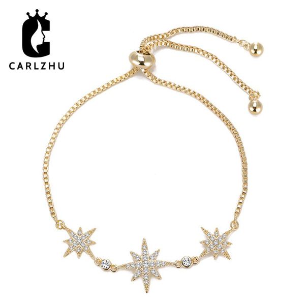 charm bracelets genuine gold plated cubic zirconia star bracelet with cz stones adjustable chain for women jewelry gift, Golden;silver
charm bracelets genuine gold plated cubic zirconia star bracelet with cz stones adjustable chain for women jewelry gift, Golden;silver