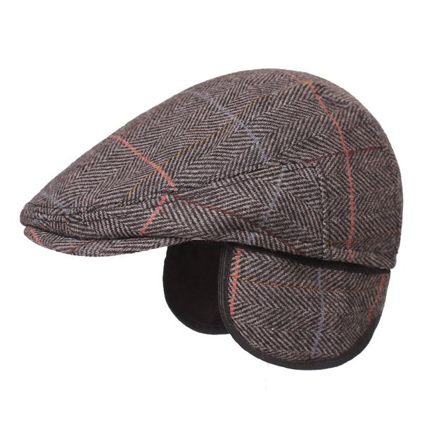 winter wool tweed flat cap men large check newsboy caps fall winter warm ivy hat cabbie driver retro vintage father boina blm279, Blue;gray
winter wool tweed flat cap men large check newsboy caps fall winter warm ivy hat cabbie driver retro vintage father boina blm279, Blue;gray