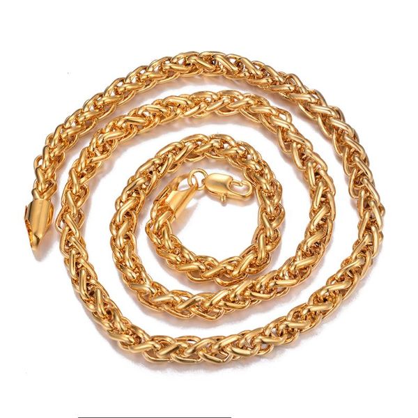 wando ethnic chain for men party gifts jewelry necklace gold color africa eritrea chunky chain 7mm width 60cm long n11, Silver
wando ethnic chain for men party gifts jewelry necklace gold color africa eritrea chunky chain 7mm width 60cm long n11, Silver