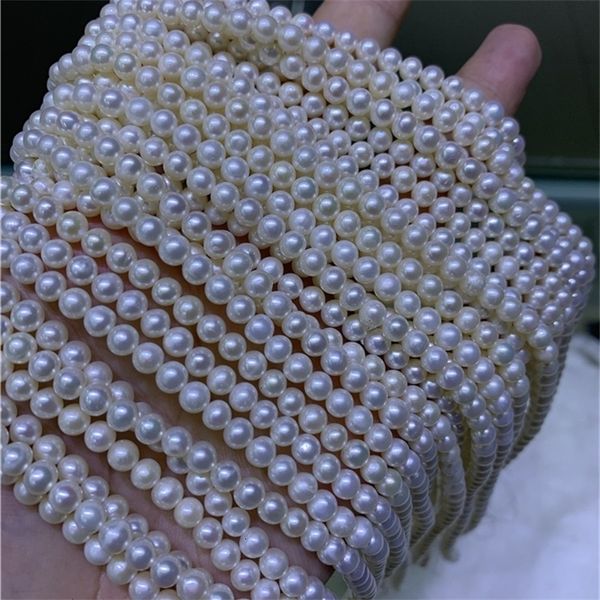 zhuji handmade diy semi-finished product 4.5-5mm perfect circle light wei xia natural freshwater pearl necklace, Silver
zhuji handmade diy semi-finished product 4.5-5mm perfect circle light wei xia natural freshwater pearl necklace, Silver