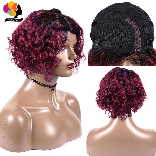 lace wigs 99j burgundy short bob wig deep wave human hair brazilian remy side part remyblue 150, Black;brown
lace wigs 99j burgundy short bob wig deep wave human hair brazilian remy side part remyblue 150, Black;brown