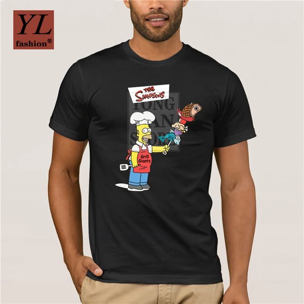 2020 summer fashion printed men s t shirt grill giants logo with homer on back t shirt
2020 summer fashion printed men s t shirt grill giants logo with homer on back t shirt