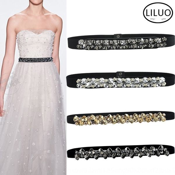 skirt women's decorative fine crystal skirt belt rhinestone waist seal black simple band bandrhinestone elastic band elastic belt whg2w, Black;brown
skirt women's decorative fine crystal skirt belt rhinestone waist seal black simple band bandrhinestone elastic band elastic belt whg2w, Black;brown