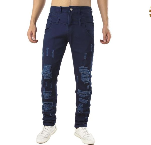 men's jeans blue mens dark skinny ripped men distressed hole stretch denim personality design washed destroyed
men's jeans blue mens dark skinny ripped men distressed hole stretch denim personality design washed destroyed