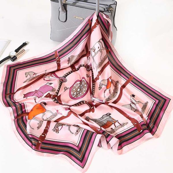square scarf for women decoration summer fashion splice color stripe neck silk scarf, Blue;gray
square scarf for women decoration summer fashion splice color stripe neck silk scarf, Blue;gray