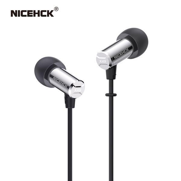 nicehck x49 mini earbud single ba balanced armature driver hifi metal in ear monitor sleep gaming music wired mic earphone iem
nicehck x49 mini earbud single ba balanced armature driver hifi metal in ear monitor sleep gaming music wired mic earphone iem