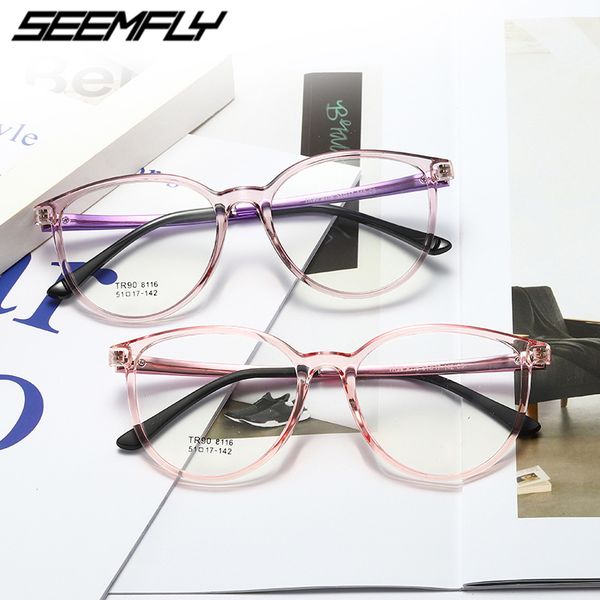 seemfly tr90 women men round glasses frame fashion plain mirror spectacle male goggle eyeglasses eyewear oculos de grau, Black
seemfly tr90 women men round glasses frame fashion plain mirror spectacle male goggle eyeglasses eyewear oculos de grau, Black