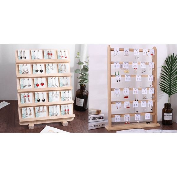 wood jewelry display necklace jewelry display tray 4 layers & wooden rack earrings holder necklace bracelet stand, Pink;blue
wood jewelry display necklace jewelry display tray 4 layers & wooden rack earrings holder necklace bracelet stand, Pink;blue