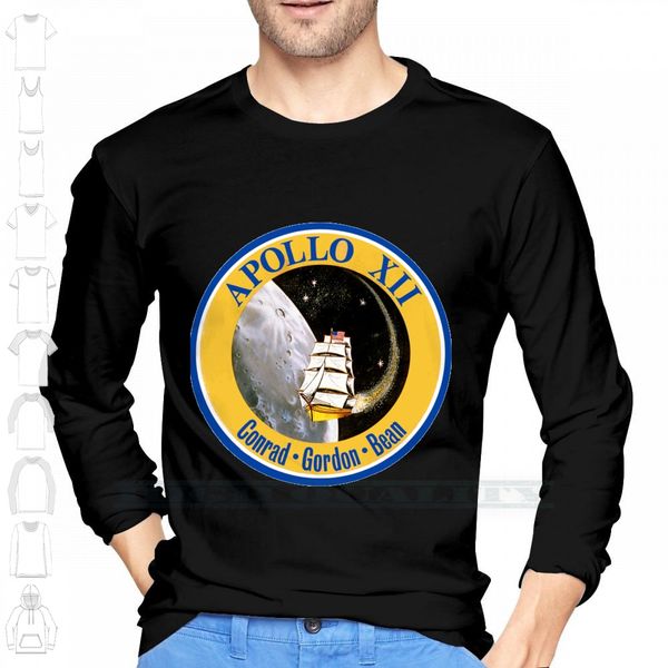 apollo 12 mission logo custom design print for men women cotton new cool tee t shirt big size 6xl apollo program 
apollo 12 mission logo custom design print for men women cotton new cool tee t shirt big size 6xl apollo program